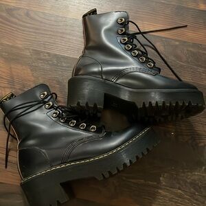 Dr. Marten’s black combat boots